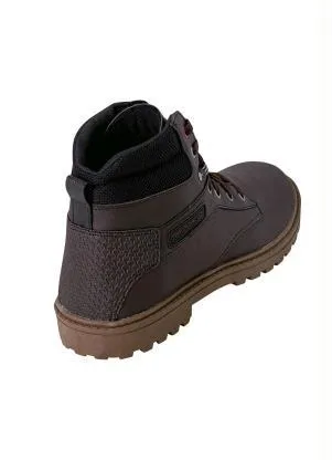 Perfecta - Bota Masculina Café Modelo Cano Alto - PERFECTA