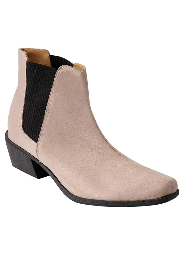 Perfecta - Bota Masculina Cinza com Elástico 5