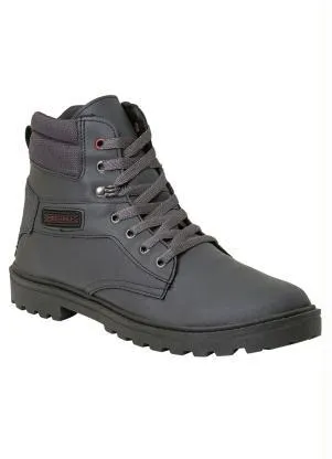Perfecta - Bota Masculina Cinza em Sintético - PERFECTA