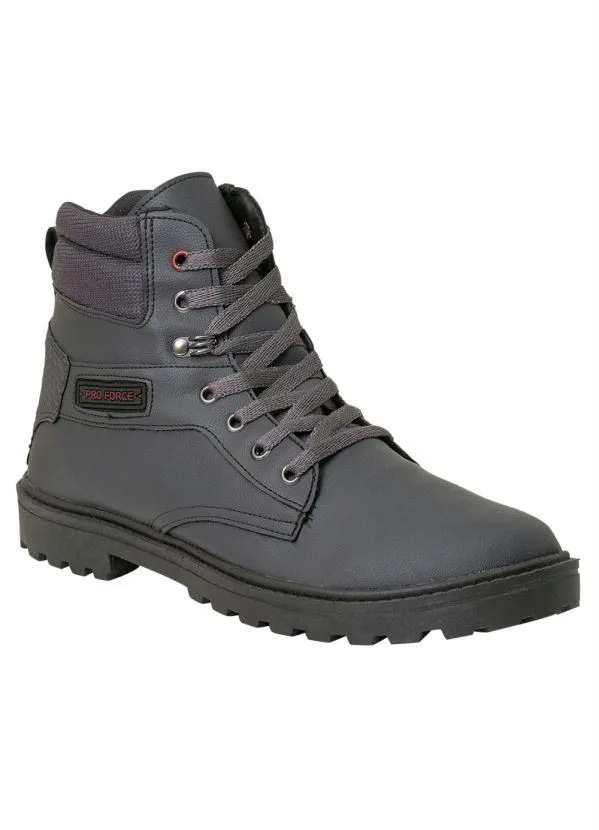 Perfecta - Bota Masculina Cinza em Sintético
