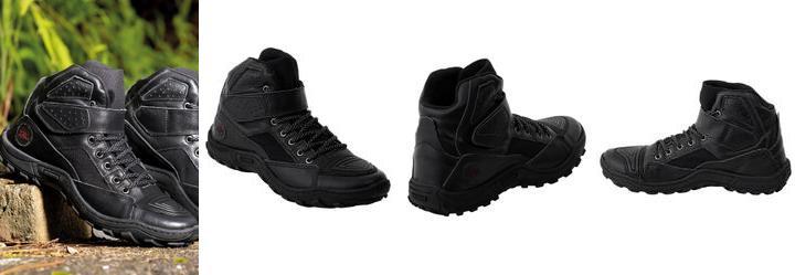 Bota Masculina Preta em Couro