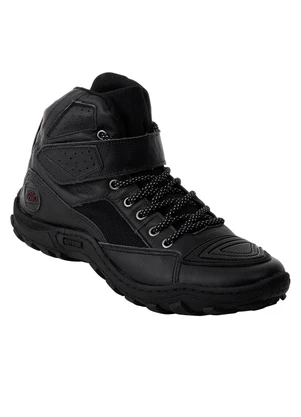 Perfecta - Bota Masculina Preta em Couro - PERFECTA