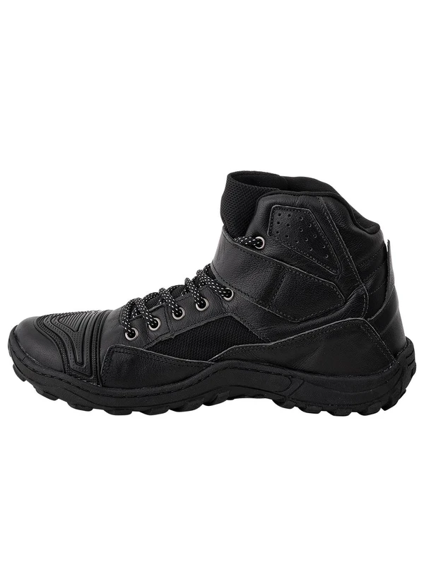 Perfecta - Bota Masculina Preta em Couro 4