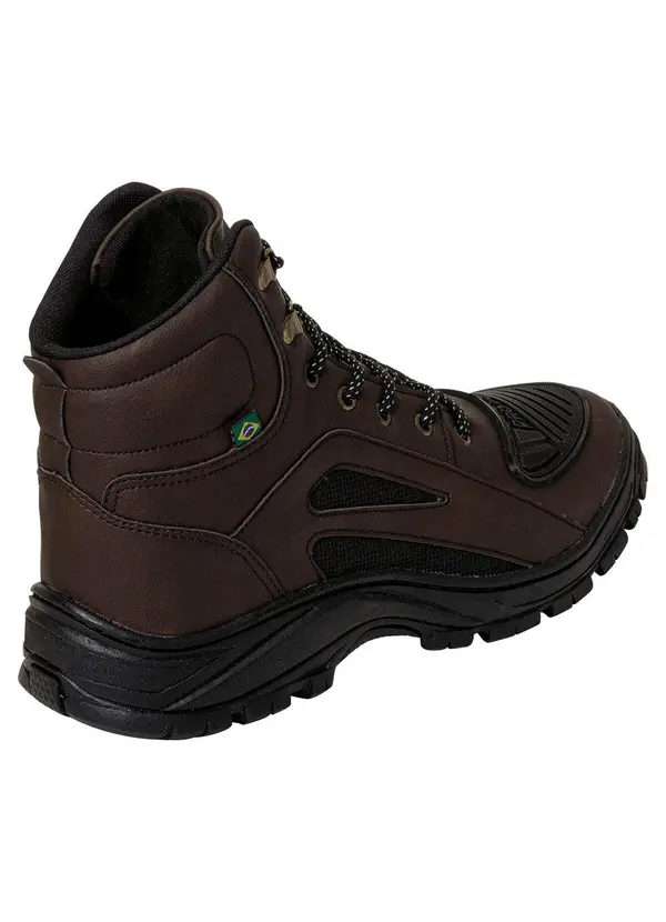 Perfecta - Bota Motoqueiro Canela com Solado Emborrachado 2