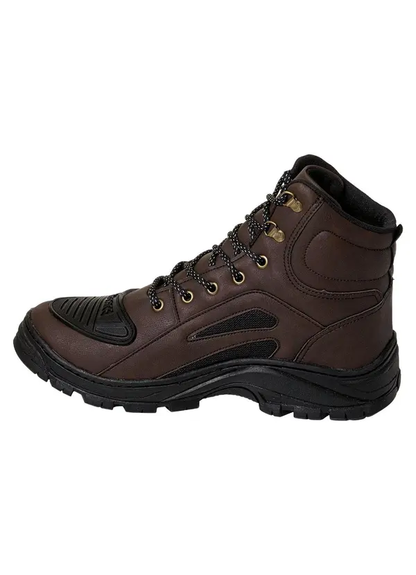 Perfecta - Bota Motoqueiro Canela com Solado Emborrachado 3