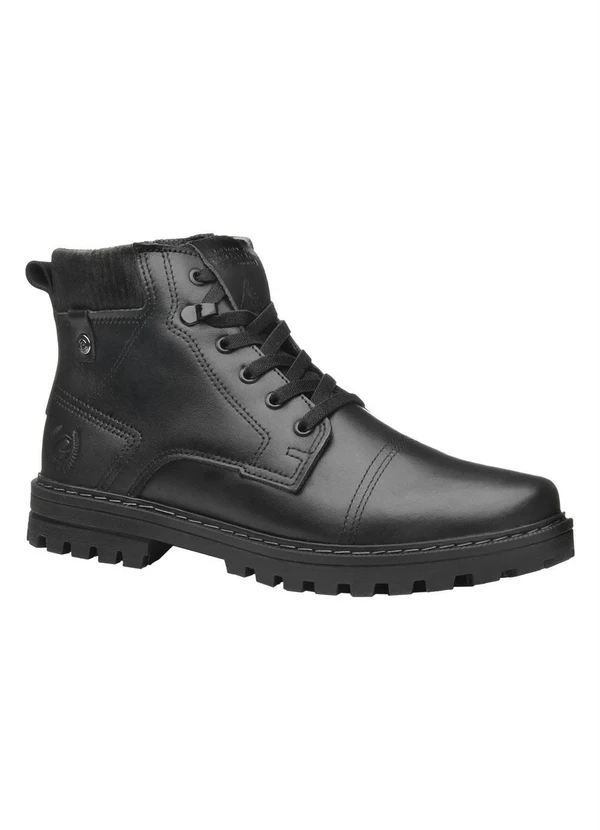 Pegada - Bota Pegada Preto Cano Médio 3
