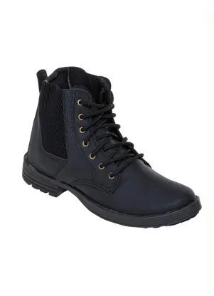 Perfecta - Bota Preta com Elástico Lateral - PERFECTA