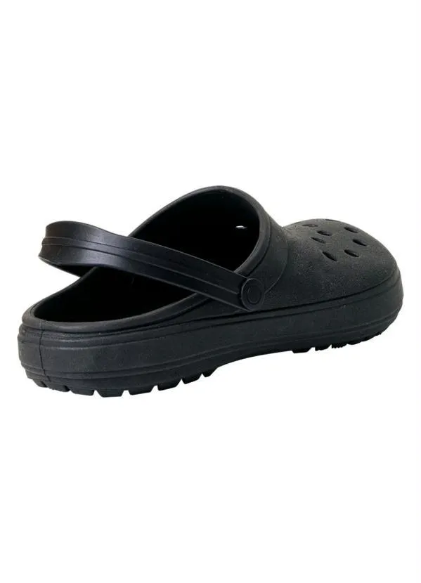 Perfecta - Babuche Masculina Preta em Micro Expandido 2