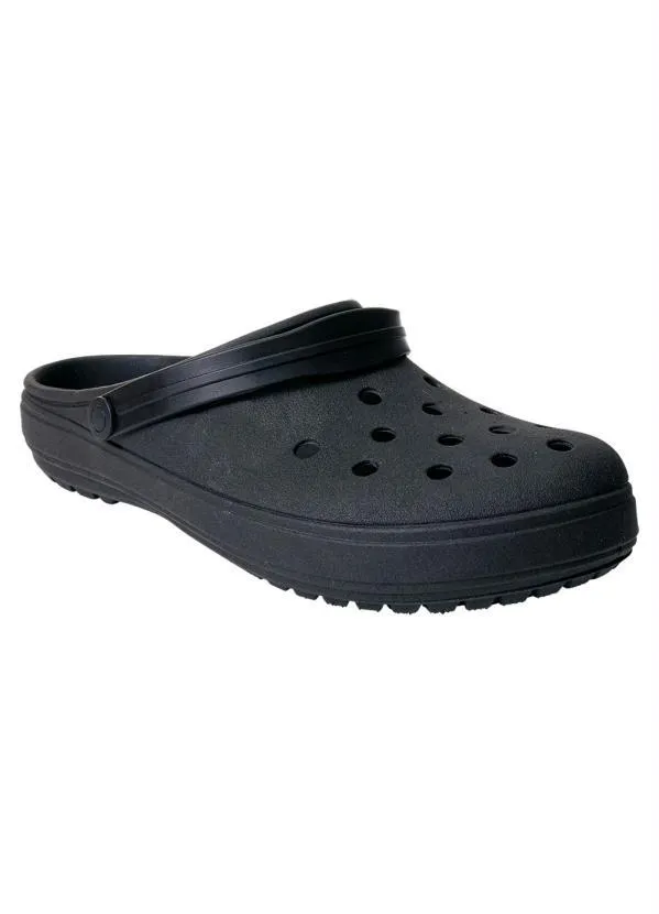 Perfecta - Babuche Masculina Preta em Micro Expandido 3