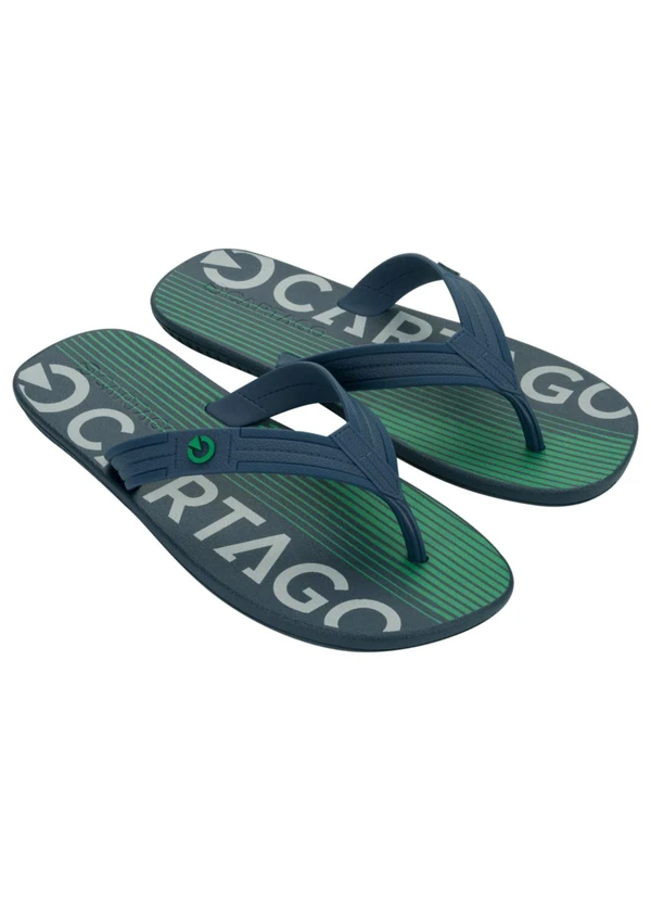 Cartago - Chinelo Atlanta Dedo 21065 Azul