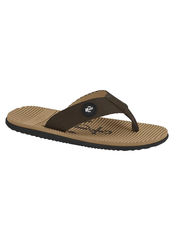 Br Sport - Chinelo Br Sport Café