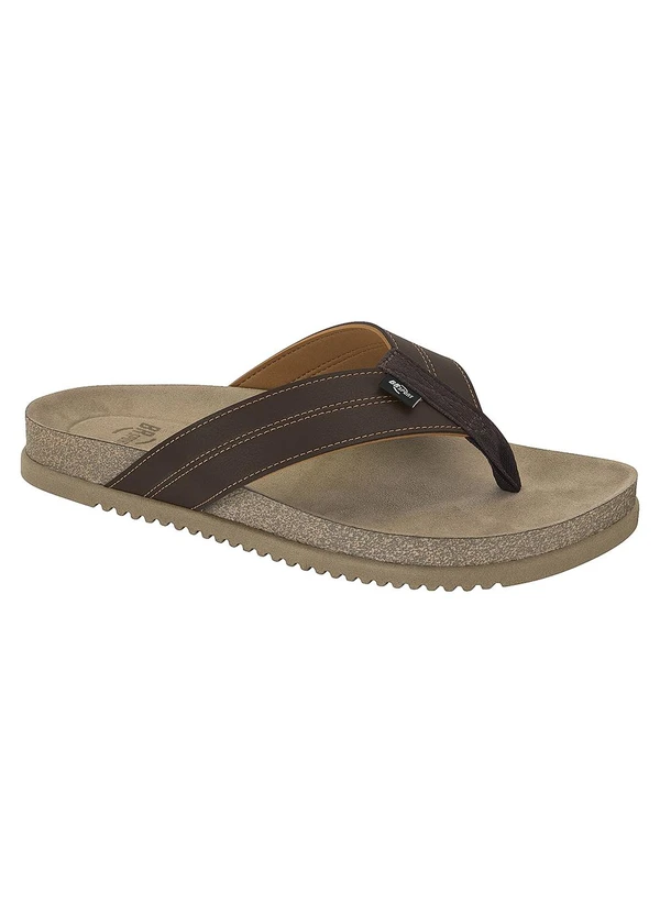 Br Sport - Chinelo Br Sports Café em Sintético