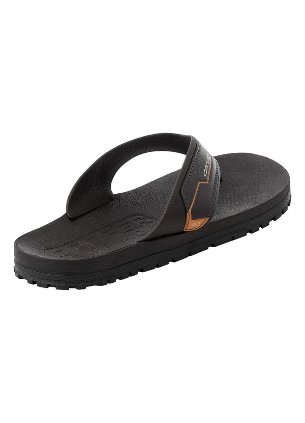 Perfecta - Chinelo Café em Pvc 2