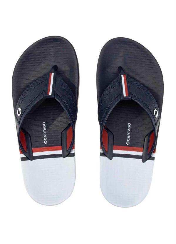 Cartago - Chinelo Cartago Atenas Azul 3