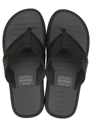 Chinelo Cartago Coimbra (Preto) - CARTAGO