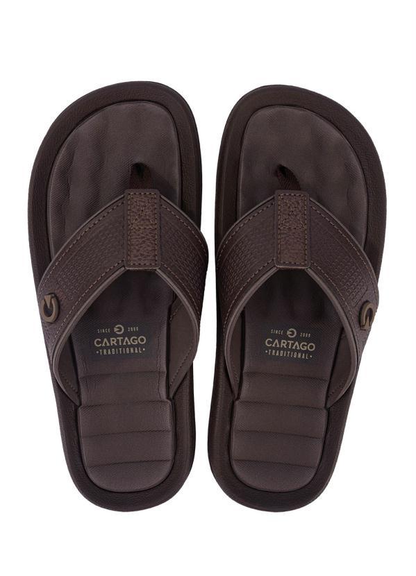 Cartago - Chinelo Cartago Fiji Iv Marrom 4