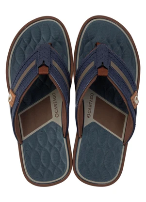 Chinelo Cartago Lyon Iii (Azul) - CARTAGO