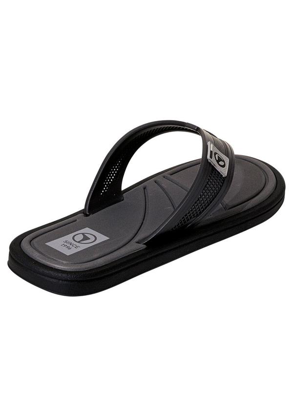Perfecta - Chinelo Masculino Preto com Palmilha Macia 2