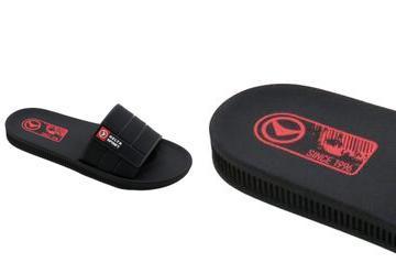 Chinelo Masculino Slide Preto com Sola Flexvel