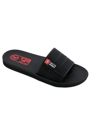 Perfecta - Chinelo Masculino Slide Preto com Sola Flexível - PERFECTA