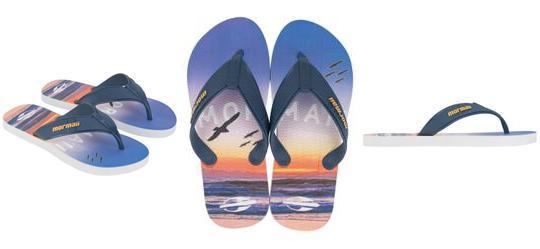Chinelo Mormaii Tropical Graphics Azul