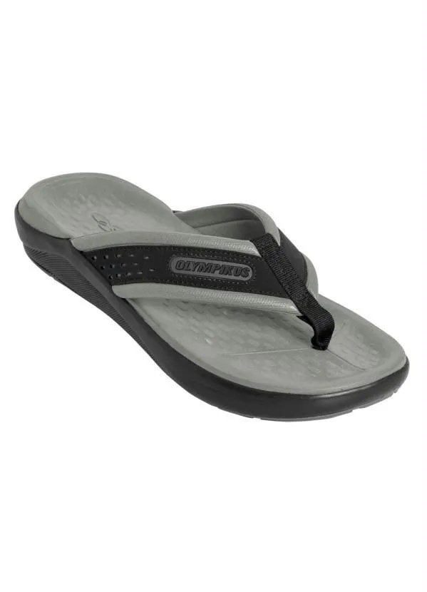 Olympikus - Chinelo Olympikus 921 Preto e Chumbo