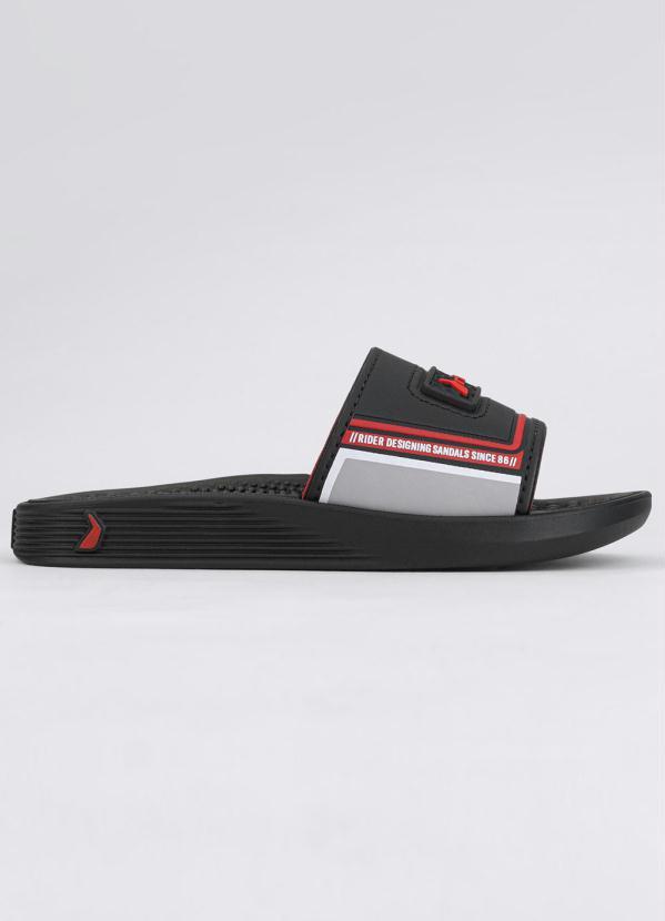 Rider - Chinelo Rider Pump Slide Preto 2
