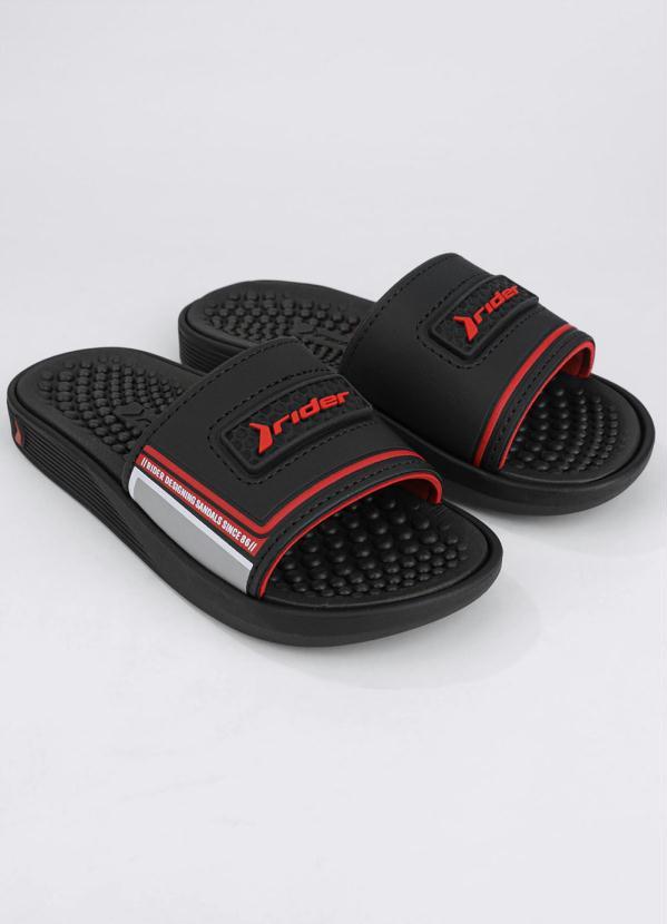 Rider - Chinelo Rider Pump Slide Preto 3