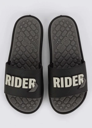Chinelo Rider Pump Slide (Preto) - RIDER