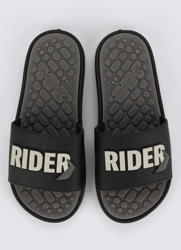 Rider - Chinelo Rider Pump Slide Preto 2
