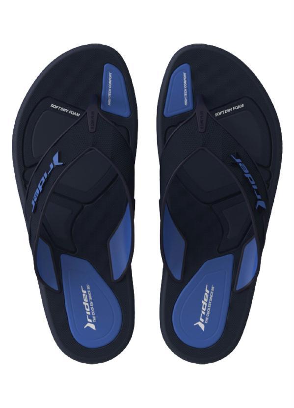 Rider - Chinelo Rider R Line Plus Ii Preto/Azul 1