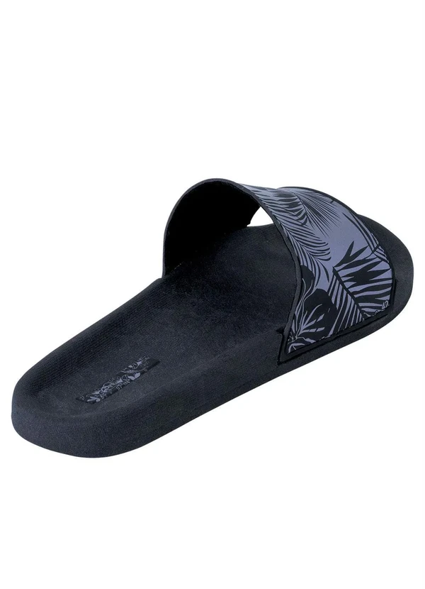 Perfecta - Chinelo Slide Cinza em Sintético 2