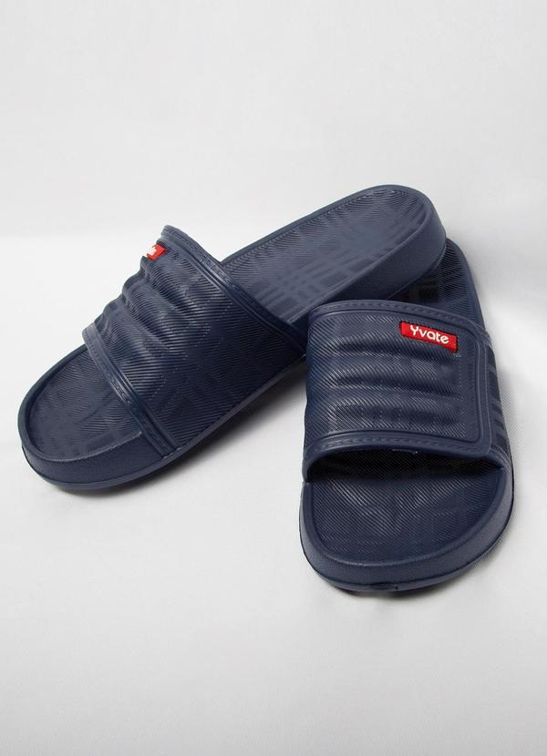 Rovitex - Chinelo Slide Masculino Azul