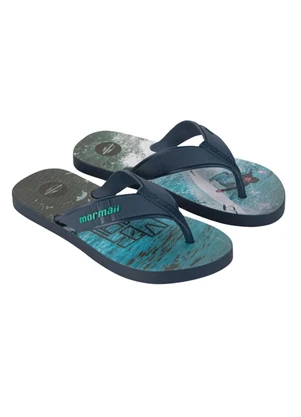 Mormaii - Chinelo Tropical Grafics Masculino 22494 Azul - MORMAII