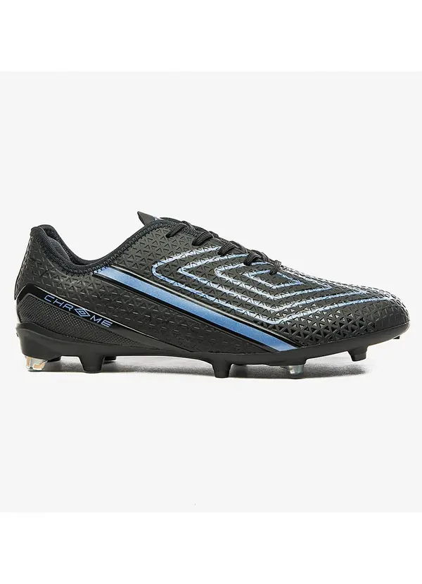 Umbro - Chuteira Campo Umbro Chrome Preto 3