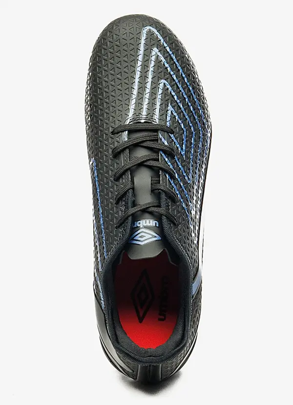 Umbro - Chuteira Campo Umbro Chrome Preto 6