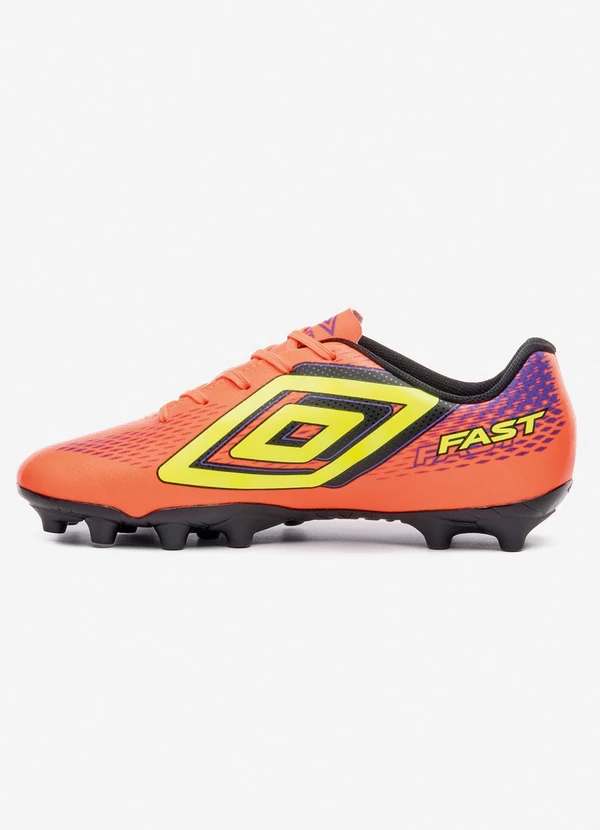 Umbro - Chuteira Campo Umbro Fast Ii Colorida 6