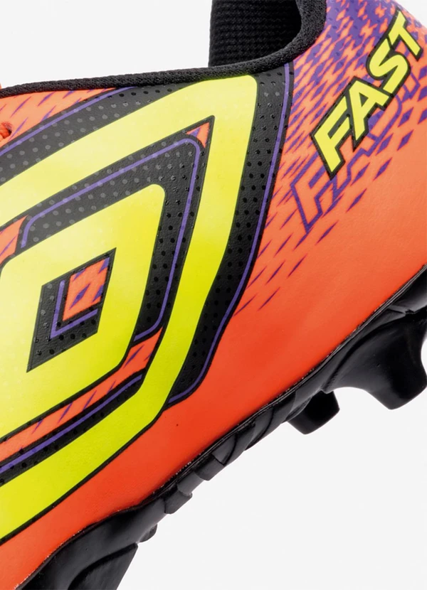 Umbro - Chuteira Campo Umbro Fast Ii Colorida 7
