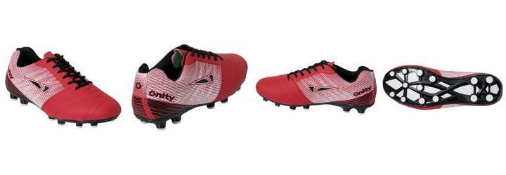 Chuteira de Campo Vermelha em Sinttico