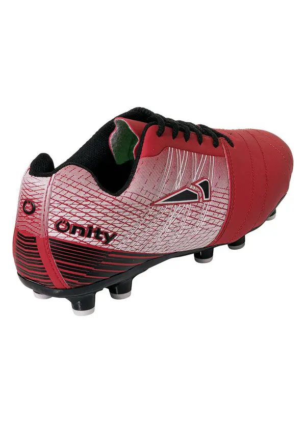 Perfecta - Chuteira de Campo Vermelha em Sintético 2