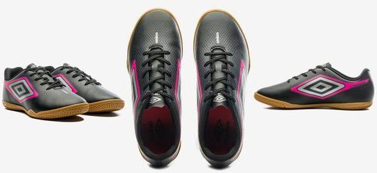 Chuteira Futsal Umbro Cannon Preto