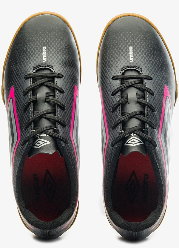 Umbro - Chuteira Futsal Umbro Cannon Preto 2