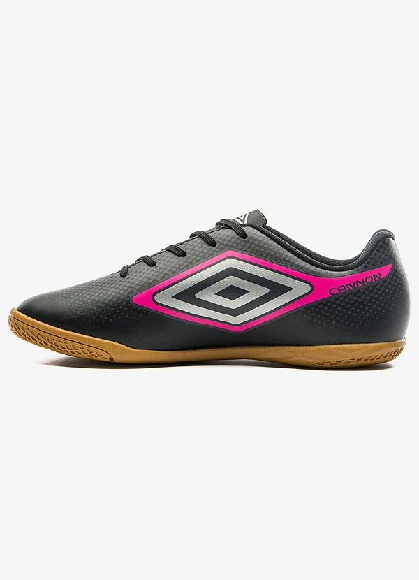 Umbro - Chuteira Futsal Umbro Cannon Preto 3