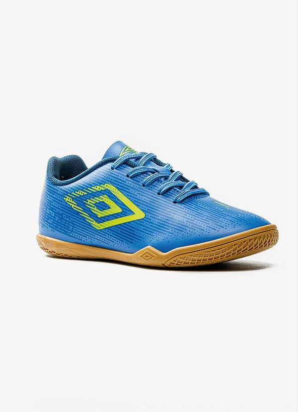Umbro - Chuteira Futsal Umbro Fast Jr Azul