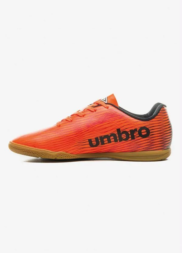 Umbro - Chuteira Futsal Umbro Frame Flúor/Branco/Preto 3