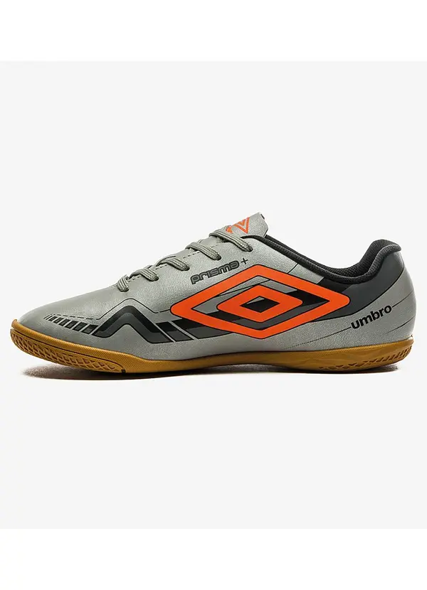 Umbro - Chuteira Futsal Umbro Prisma+ Cinza 3