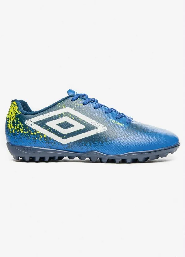 Umbro - Chuteira Society Umbro Cosmic Azul 2