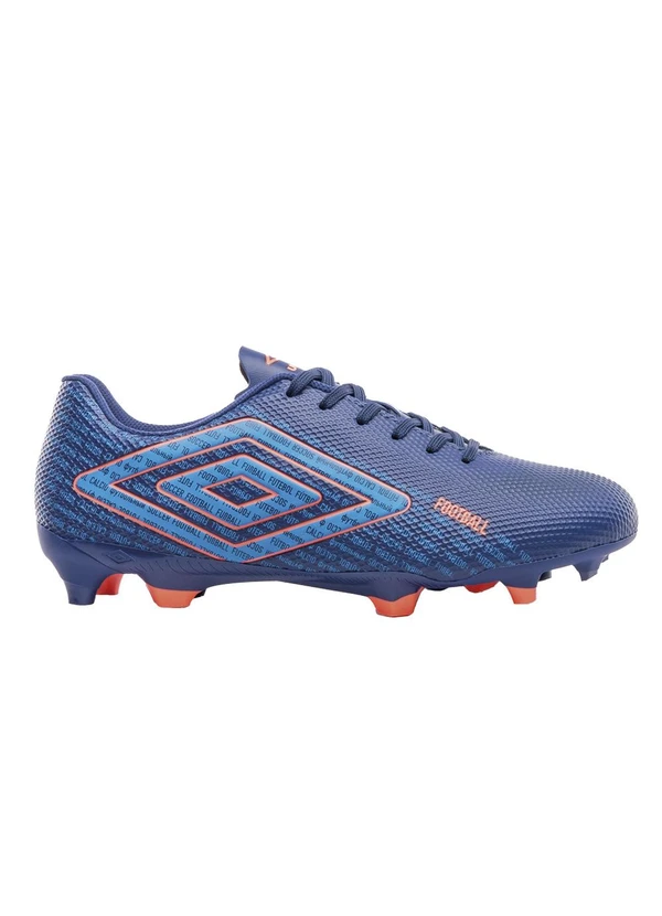 Umbro - Chuteira Umbro Campo Football Azul