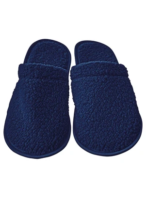 Perfecta - Chinelo Pantufa Masculino Marinho em Tecido - PERFECTA