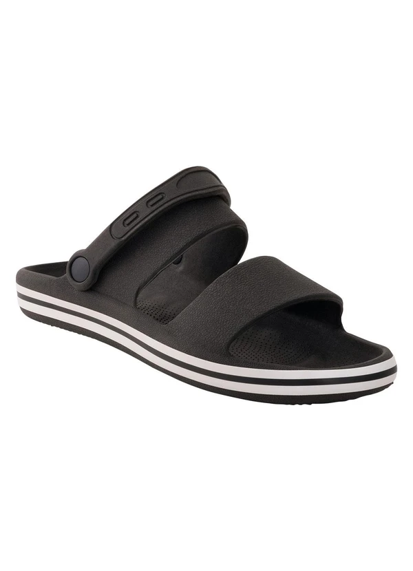 Perfecta - Sandália Masculina Preto